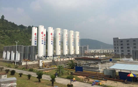 燃?xì)夥止境薪ǖ拈}清廣安LNG氣化站三期改擴(kuò)建工程進(jìn)入大干
